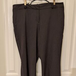 Worthington Women's Charcoal Straight Leg Pants